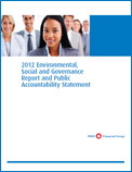 2012 Environmental, Social and Governance Report and Public Accountability Statement in PDF format