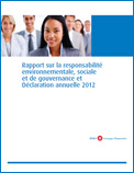 Rapport de durabilité et Déclaration annuelle 2011