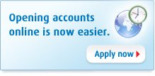 Opening accounts online is now easier.