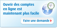 Opening accounts online is now easier.