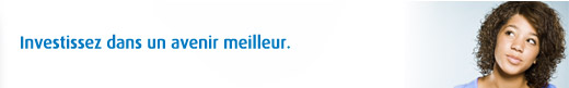 Investissez dans un avenir meilleur.