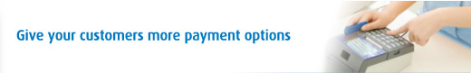 Give your customers more payment options