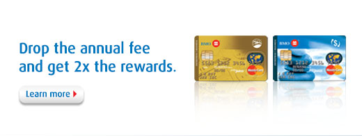 Drop the annual fee and get 2x the rewards. Drop the annual fee and get 2x the rewards.