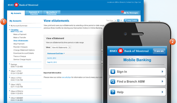 BMO Online Banking Tour