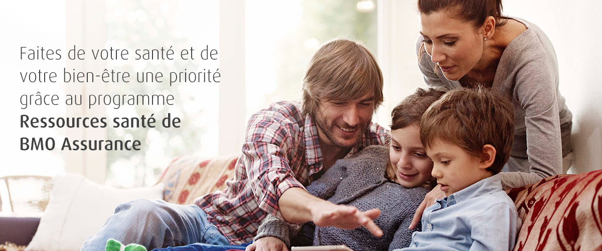 Faites de votre santé et de votre bien-être une priorité grâce au programme Ressources santé de BMO Assurance