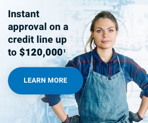 Quick access to available funds with your Credit Line for Business card