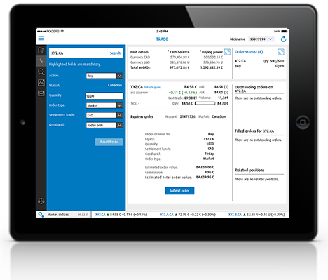 How do you get access to a BMO InvestorLine account?