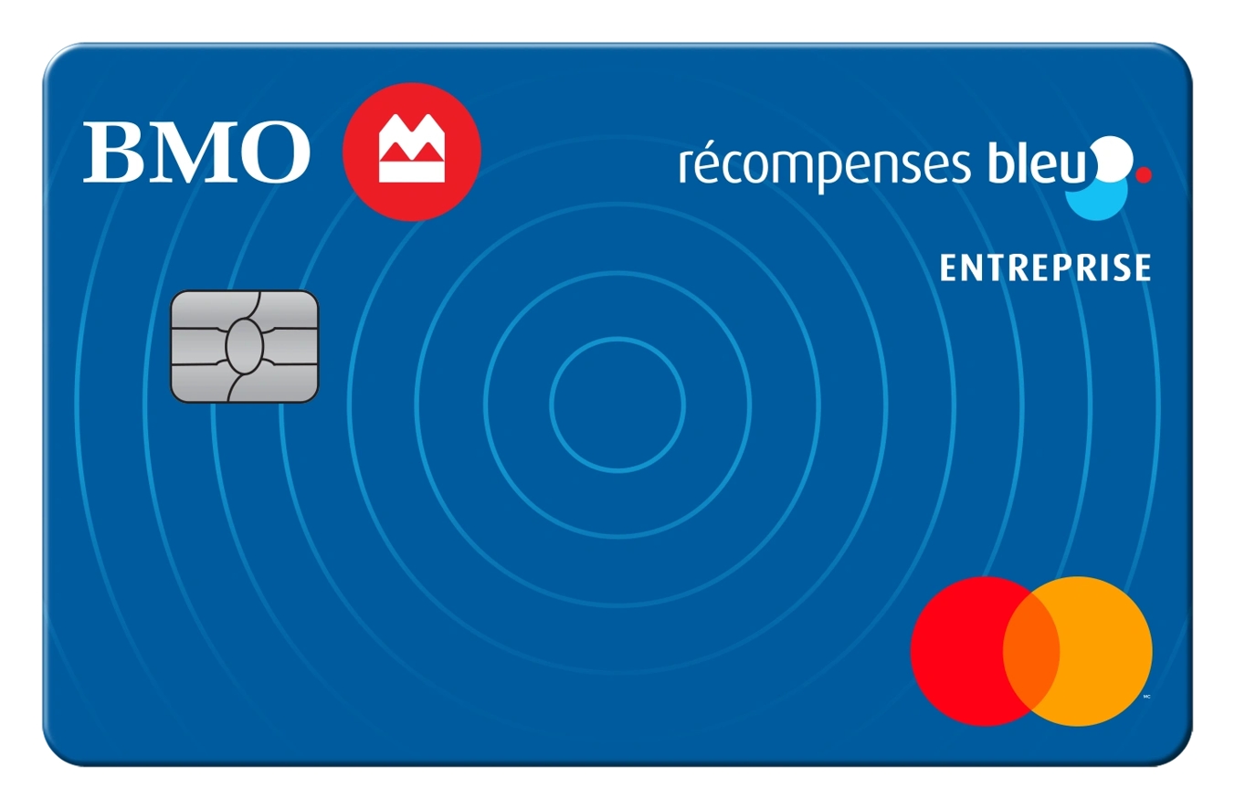 Image de la nouvelle carte
carte mastercard​​ b m o récompenses bleu pour entreprise