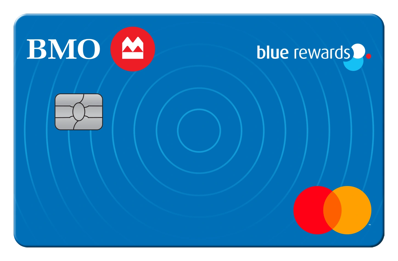 Image of B M O Blue Rewards Mastercard