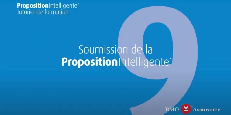 Chapitre 9, Soumission de la Proposition intelligente