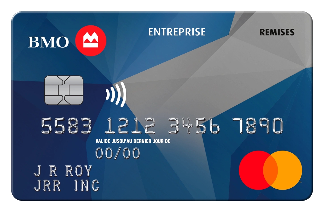 Image de la carte mastercard b m o remises pour entreprise