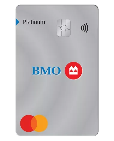 B M O platinum mastercard credit card