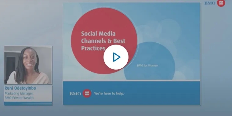 Select to open a video on social media best practices, opens a YouTube video in a pop-up