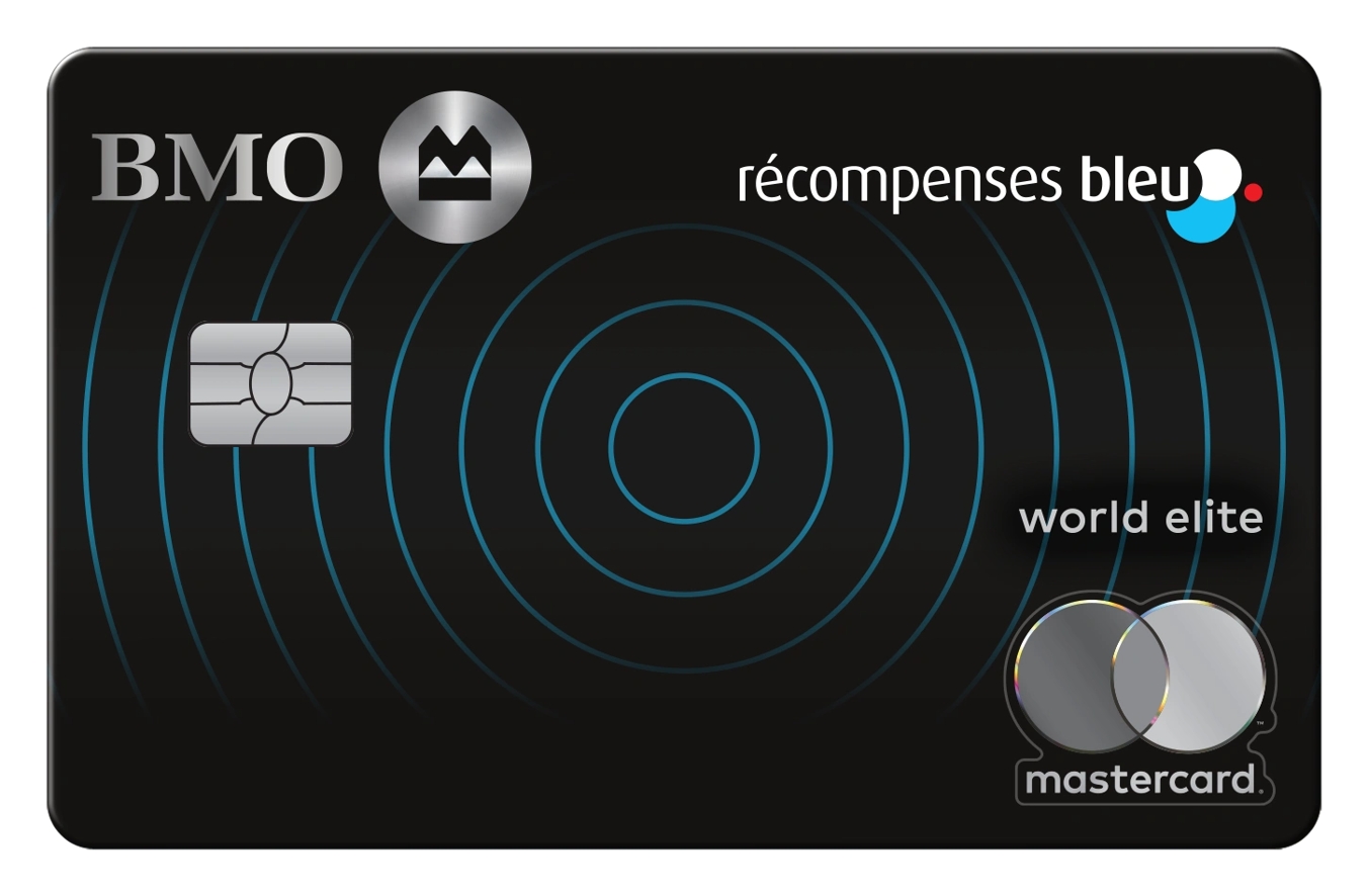 Image de la carte Mastercard ​B M O Récompenses Bleu World Elite