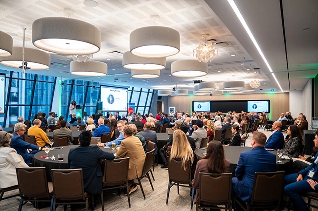 Leaders from small and medium-sized business, non-profits and charities gathered at Ivey Business School for the launch of a new free online course – Character-Driven Leadership . 