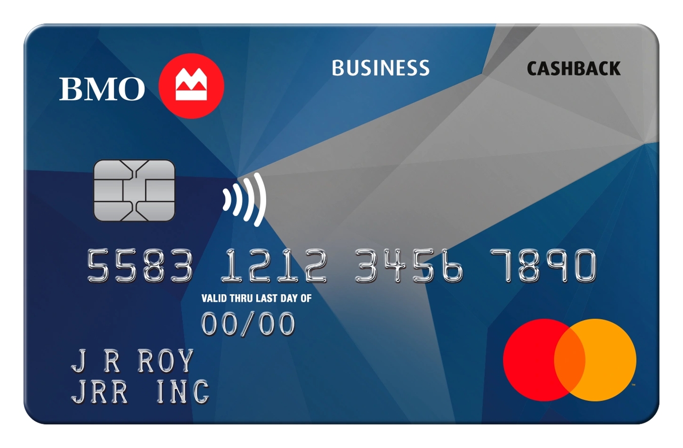Image of b m o cashback business mastercard