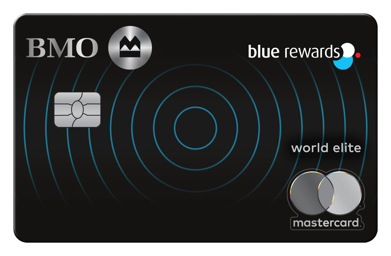 Image of B M O Blue Rewards World Elite​ Mastercard