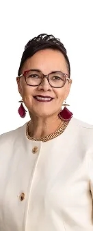 Gros plan de Hilda Letemplier