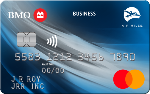 BMO AIR MILES No-Fee Business Mastercard