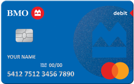 An image of B M O Debit Mastercard