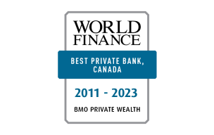 Canada’s Best Private Bank from 2011-2023 by the World Finance Banking Awards
