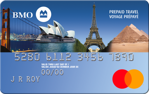 Carte Mastercard BMO prépayée