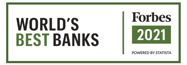 Forbes World's Best Banks logo