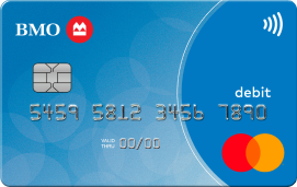 An image of B M O Debit Mastercard