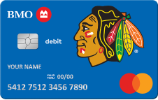 BMO Chicago Blackhawks Debit Mastercard®