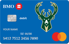 BMO Milwaukee Bucks Debit Mastercard®