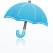 Photo of an umbrella icon