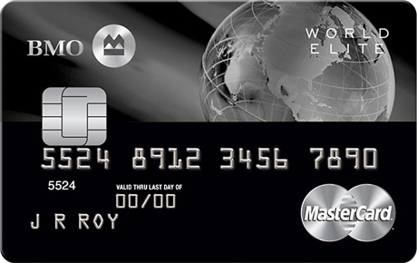Bmo world elite mastercard travel rewards