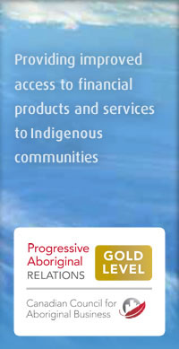 Providing improved access to financial products and services to Indigenous communities